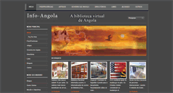 Desktop Screenshot of info-angola.ao