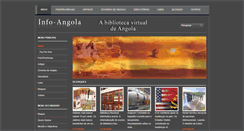 Desktop Screenshot of info-angola.com