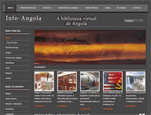 Tablet Screenshot of info-angola.net